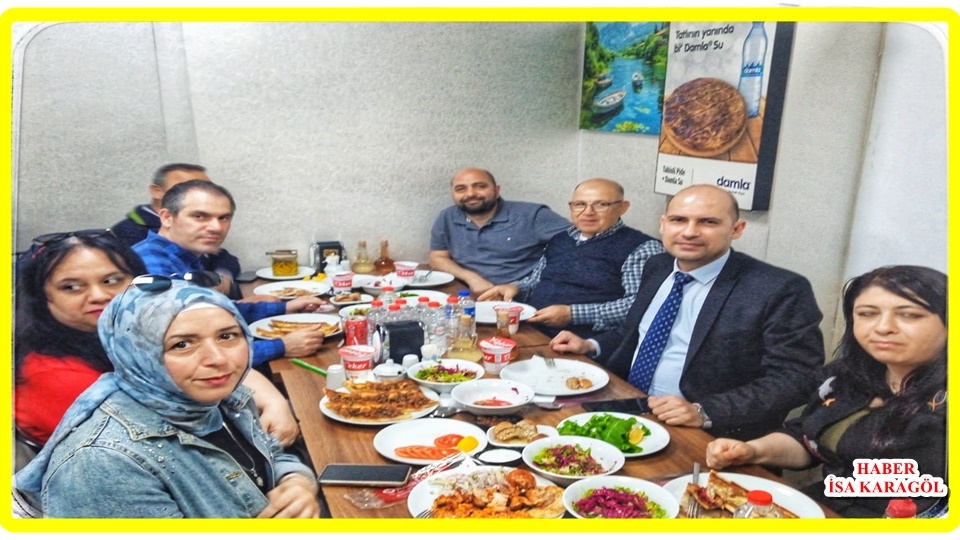 Emekliye Ayrılan Personele Veda Yemeği