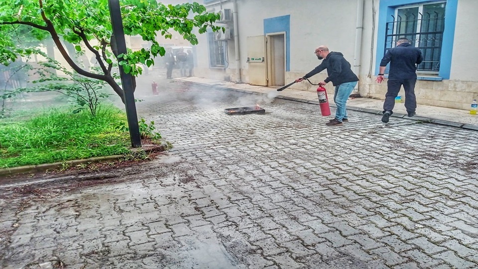 Yangın Eğitimi Gerçekleştirildi